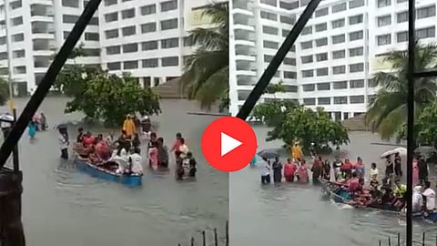 Heavy Rains Mumbai Viral Video