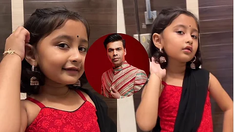 Myra Vaikul What Jhumka Reel Shared Karan Johar Social Media