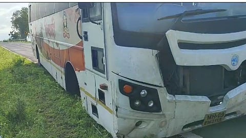 MSRTC Bus, washim news,