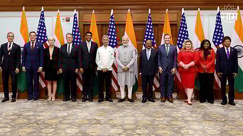 Delegation of the US Congress met Prime Minister Narendra Modi