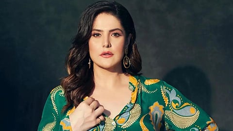 Actress Zareen Khan