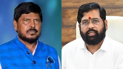 Eknath shinde Ramdas Athawale