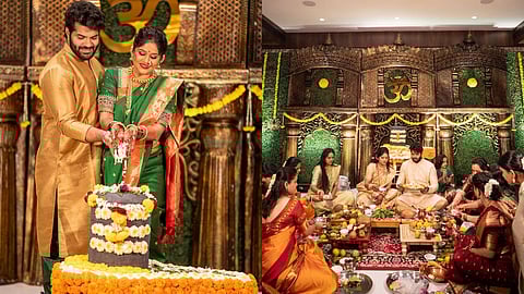 Akshaya Deodhar And Hardik Joshi Mangalagaur Photos
