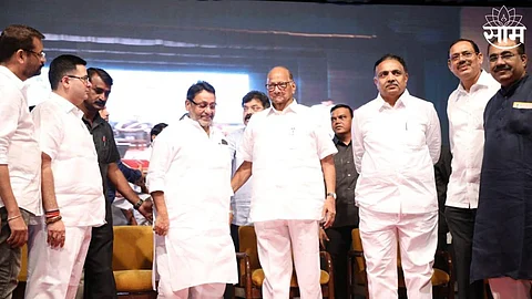 Nawab Malik support to Sharad Pawar