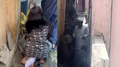 Pune Old Lady Beaten Viral Video