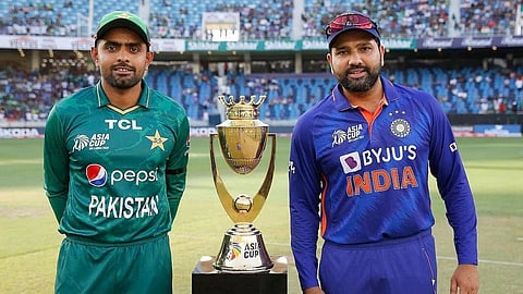 rohit sharma with babar azam