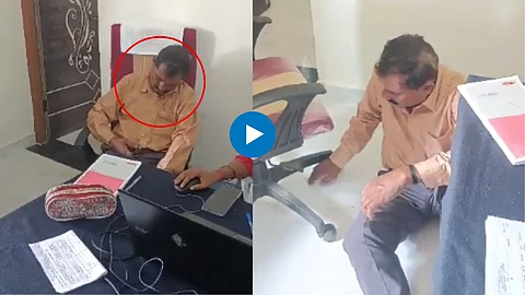 Gadchiroli Talathi Drunk Viral Video