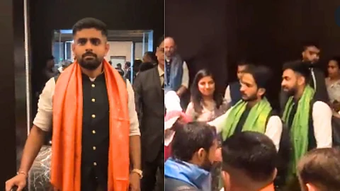 Pakistan Team Arrives in India