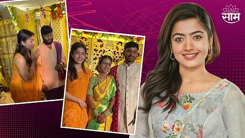 Rashmika Mandanna At Her Assistant Wedding