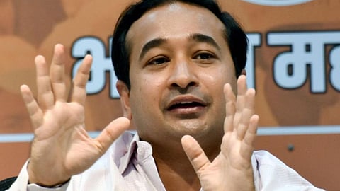 nitesh rane, social media