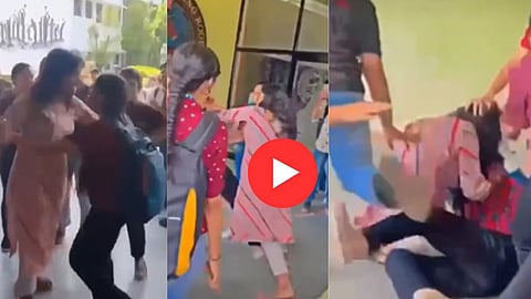 Engineering college Girls Fighting Viral Video