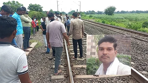 buldhana accident news Bike rider dies in collision with train in shegaon taluka incident
