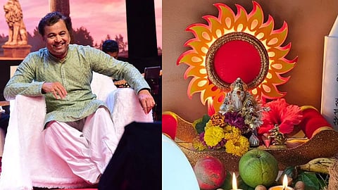 Subodh Bhave Lord Ganesha Decoration