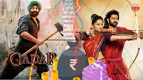 gadar 2 broke the record of baahubali 2