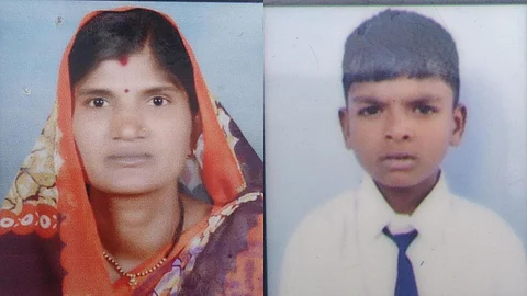 Mother and son died on the spot due to Electric shock from cooler incident in Arni taluka