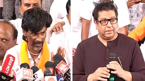Maratha Reservation Updates Manoj Jarange clears his stand after meeting with raj thackeray