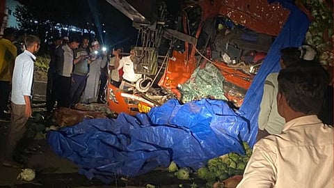 satara accident news, Pune Bangalore National Highway