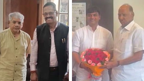 Political News : घोलप पिता-पुत्रांनी उद्धव ठाकरे-अजित पवारांचं टेन्शन वाढवलं; पडद्यामागे नेमकं काय चाललंय?