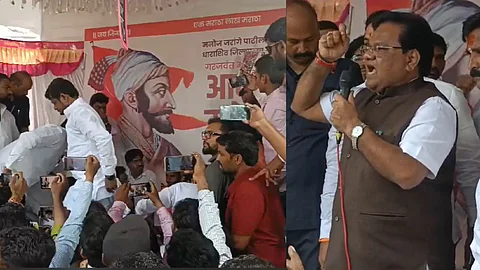 Dharashiv Maratha Andolan : तानाजी सावंत मराठा आंदोलकांच्या भेटीला, राजीनाम्याच्या मागणीने आंदोलनस्थळी गोंधळ, नेमकं काय घडलं?