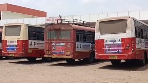 Sangli News MSRTC Bus