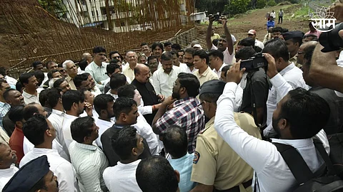 Suresh Khade On Sangli Chintamani Nagar flyover
