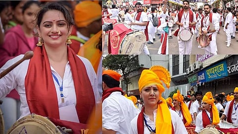 Kasba Ganpati Visarjan Miravnuk Kalawant Dhol Pathak