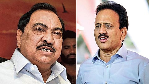 eknath khadse, girish mahajan