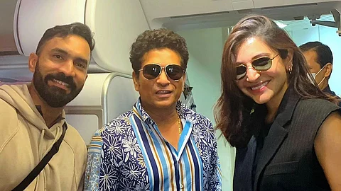 Dinesh Karthik, Sachin Tendulkar Anushka Sharma