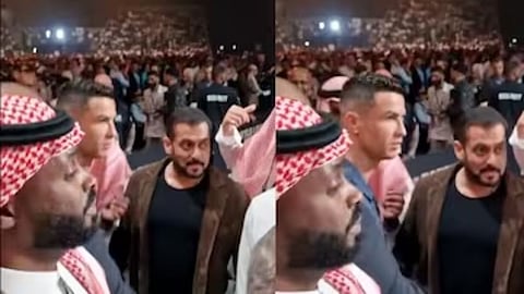 Salman Khan And Cristiano Ronaldo