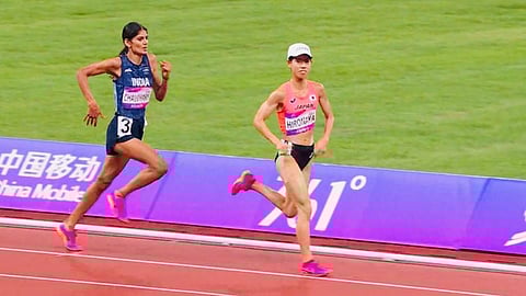 Asian Games: अॅथलेटिक्समध्ये पदकांचा पाऊस; पारुलची मोठी धाव; ५ हजार मीटर शर्यतीत गाठलं सुवर्ण पदक