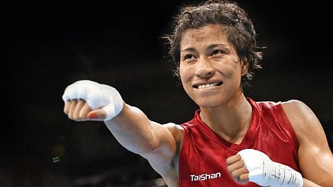 asian games 2023 lovelina borgohain won silver medal in  boxing