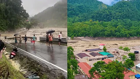sikkim flood update 44 people have died So far 142 people missing