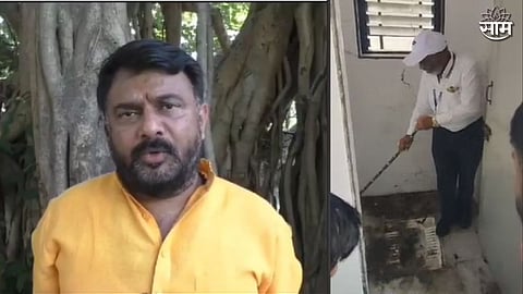 MP Hemant Patil On Nanded Dean Clean Toilet Issue