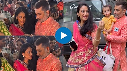 Disha Vakani Spotted With Family