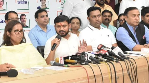 Kanhaiya Kumar in Mumbai