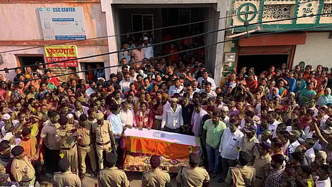 Indian Soldier Sunil Sawant, Satara
