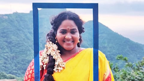 Vanita Kharat South Indian Look