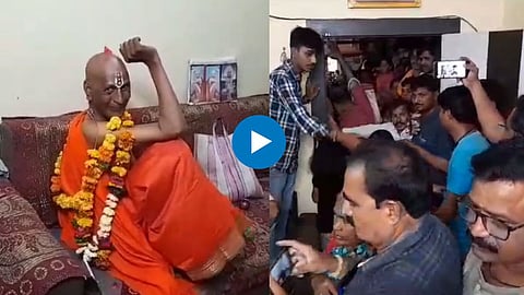 Gajanan Maharaj video went viral in Buldhana News Khamgaon taluka