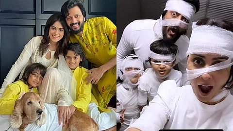 Genelia Deshmukh Shared Halloween Photo