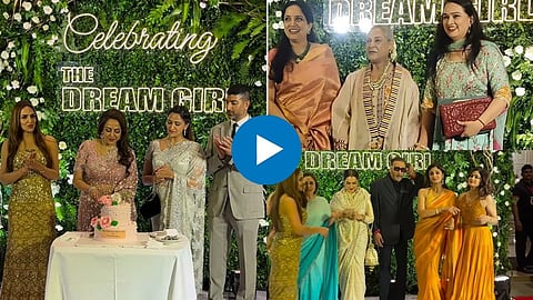 Hema Malini Birthday Party In Bollywood Celebrity