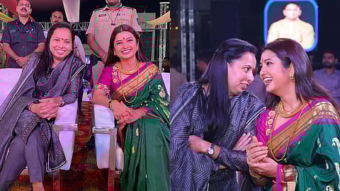 Prajakta Mali And Aditi Tatkare Photo