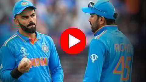 Virat Kohli- Rohit Sharma Viral Video: