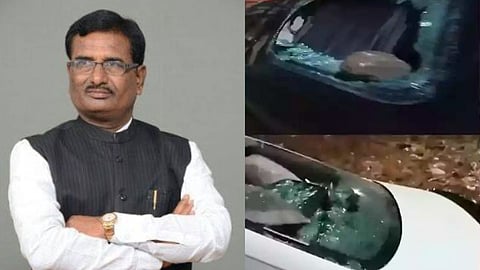 BJP MP Prataprao Chikhalikar reaction on Cars vandalized by Maratha agitators in nanded