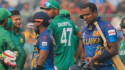 Angelo Mathews Wicket Controversy: