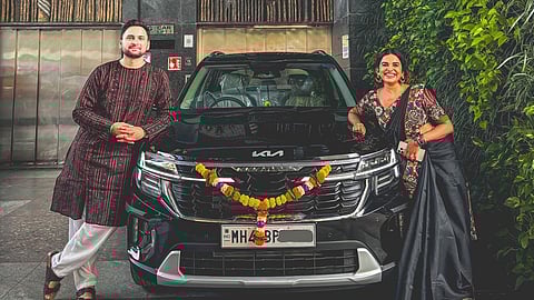 Mitali Mayekar And Siddharth Chandekar Buy Car