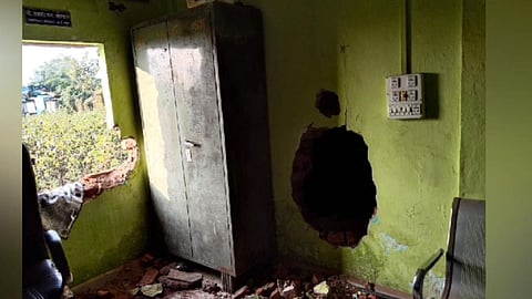 theft case in bank of maharashtra tembharda branch