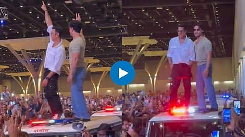 Akshay Kumar And Tiger Shroff Entry Video