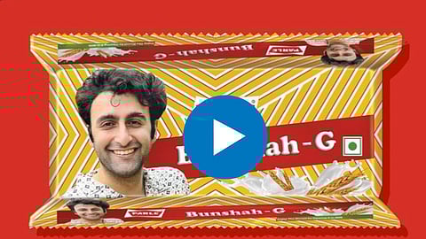New Parle G Biscuit Packet