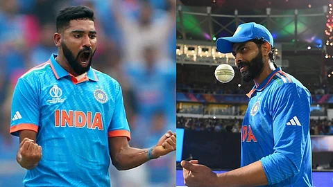 mohammed siraj and ravindra jadeja