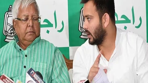 ED summons Tejashwi Yadav and Lalu Prasad